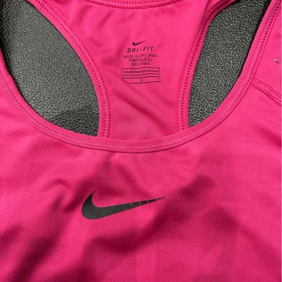 Nike Sports Bra - Hot Pink - Picture 3 of 3